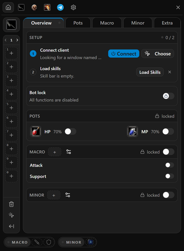 Connect the Client