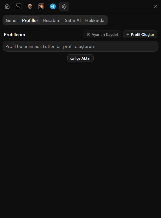 Profiller