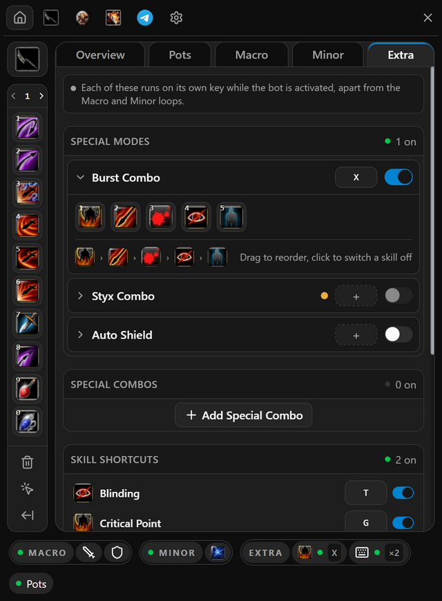 Special Modes